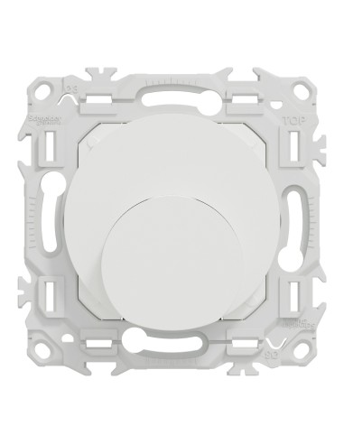 Odace 2025 - Sortie de câble - Serre câble 6 à 12 mm² - Blanc craie