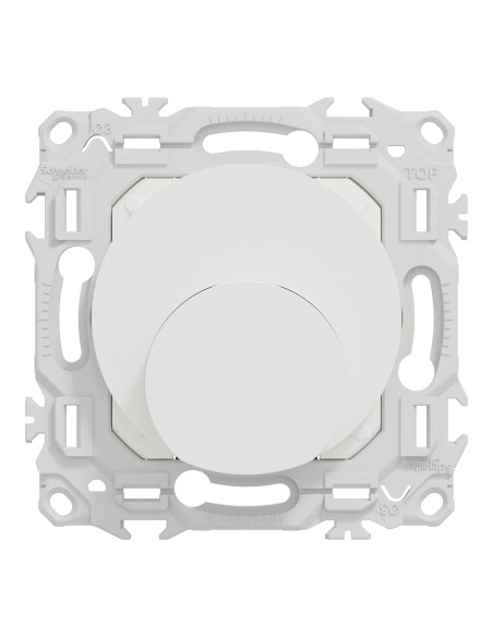 Odace 2025 - Sortie de câble - Serre câble 6 à 12 mm² - Blanc craie