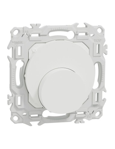 Odace 2025 - Sortie de câble - Serre câble 6 à 12 mm² - Blanc craie