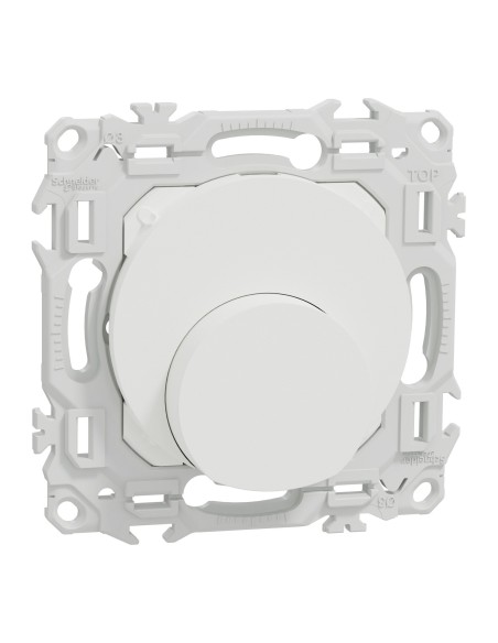 Odace 2025 - Sortie de câble - Serre câble 6 à 12 mm² - Blanc craie