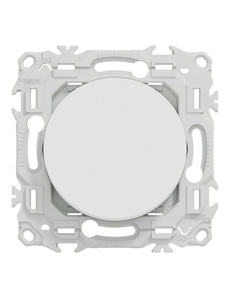 Odace 2025 - Permutateur - Bornes automatiques - 10AX - Blanc craie