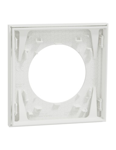 Odace 2025 - Plaque de finition 1 poste - couleur Blanc craie