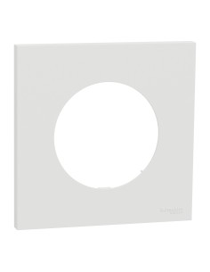 Odace 2025 - Plaque de finition 1 poste - couleur Blanc craie