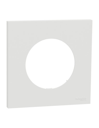 Odace 2025 - Plaque de finition 1 poste - couleur Blanc craie