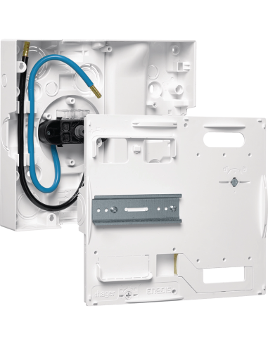 Panneau de contrôle HAGER Gamma+ Profondeur 45mm pour CBE ou Linky - 13M.