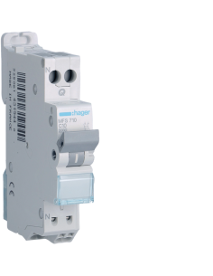 Disjoncteur Phase+ Neutre 10A 3kA Courbe C connexion automatique SanVis