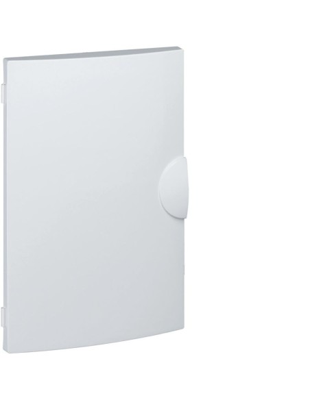 Porte opaque blanc gamma pour coffret  2 rangées 26 M