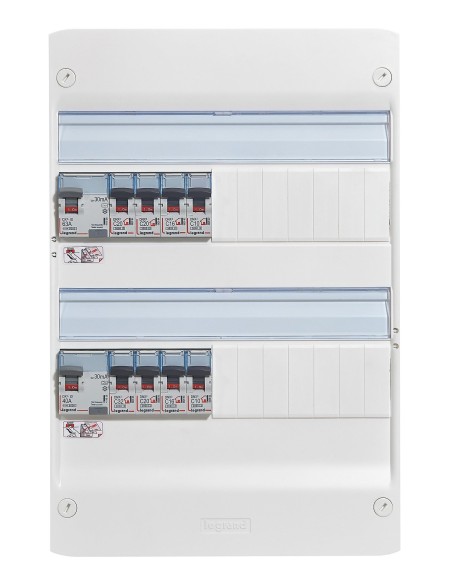 Tableau LEGRAND 2 rangées équipé et précâblé Drivia