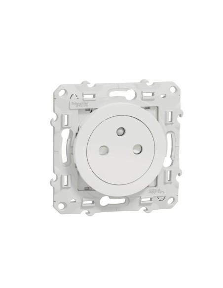 Odace Prise de Courant 2P+T Affleurante