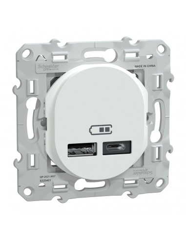 Ovalis - Double Chargeur USB A+C