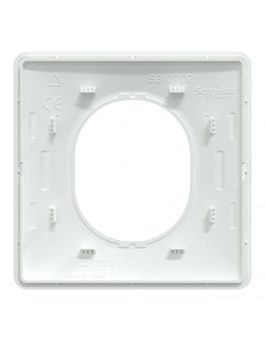 Ovalis - Plaque de finition 1 poste