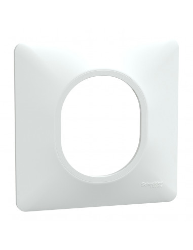 Ovalis - Plaque de finition 1 poste