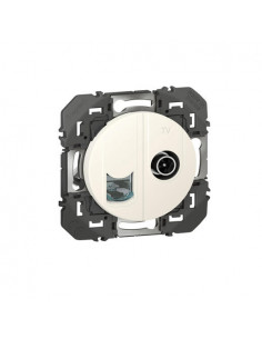 Prise TV + RJ45 Catégorie6...