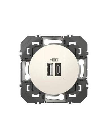 Double Chargeur USB 1 Type-A + 1...