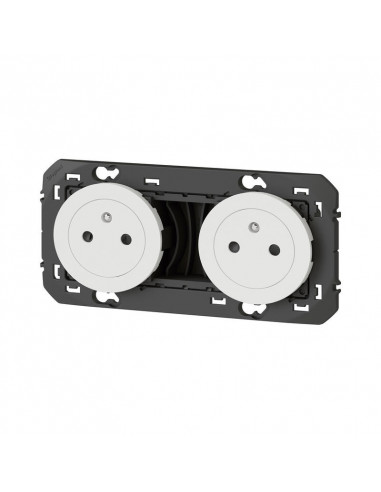 Double Prise De Courant 2P+T Surface...